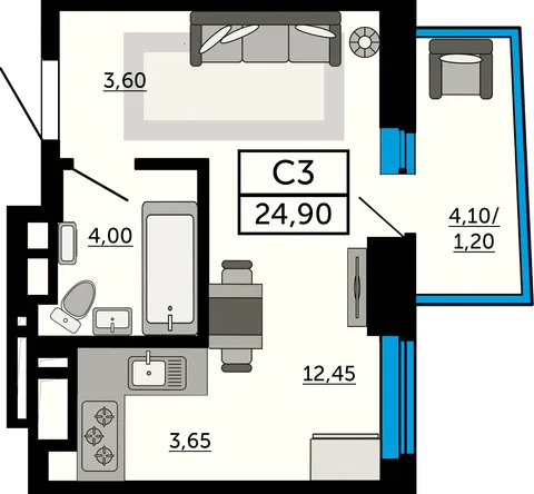 План квартиры