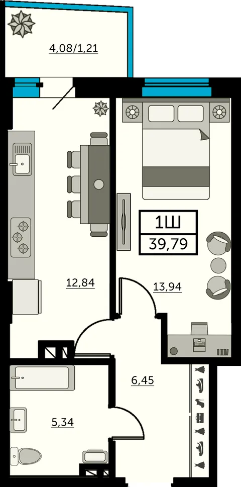 План квартиры