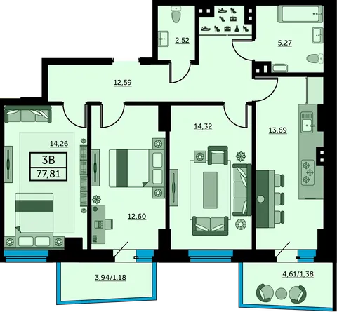 План квартиры