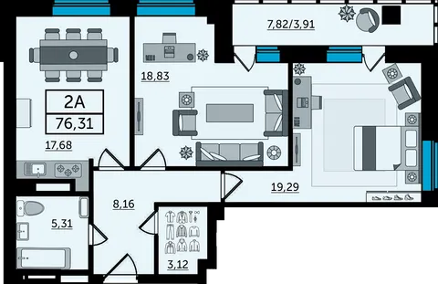 План квартиры