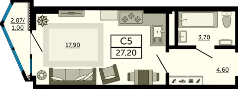 План квартиры