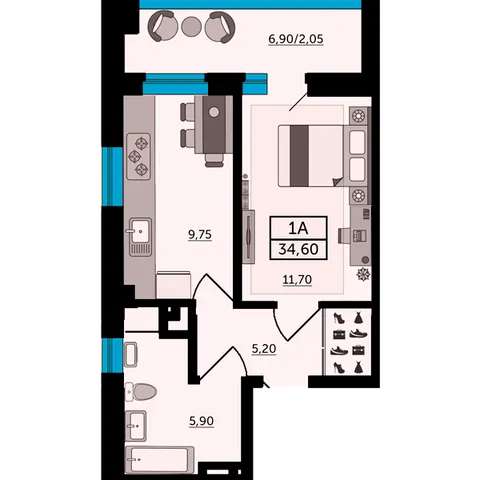 План квартиры