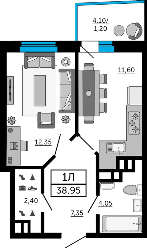 План квартиры