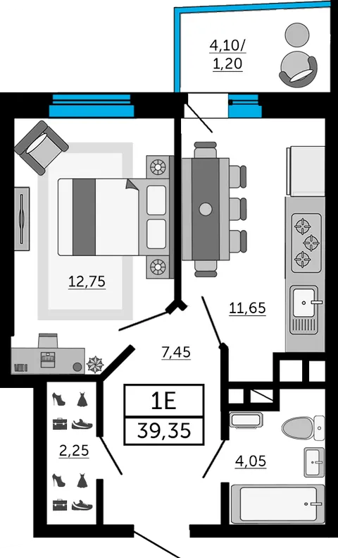 План квартиры