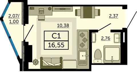 План квартиры