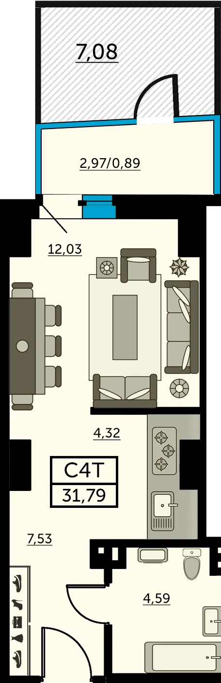 План квартиры