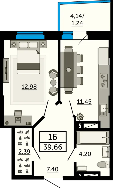 План квартиры