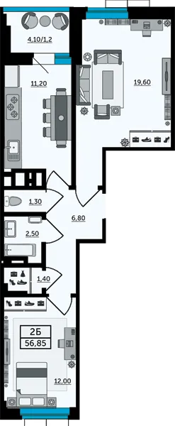 План квартиры