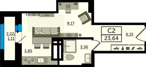 План квартиры