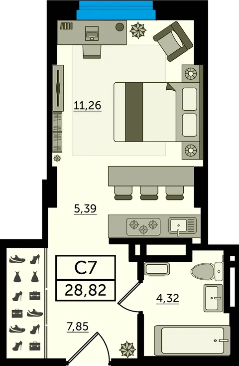План квартиры