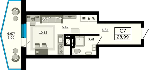 План квартиры