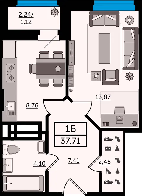 План квартиры