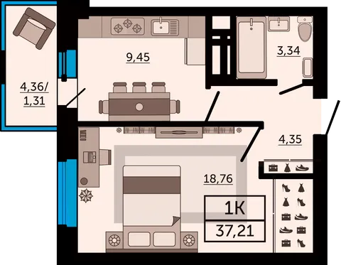 План квартиры
