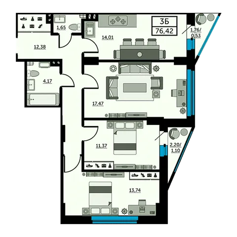План квартиры